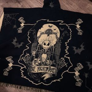 Jack the nightmare before Christmas puncho